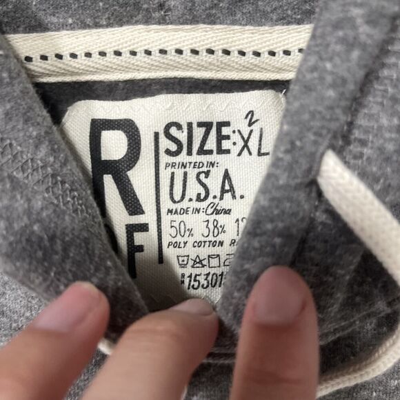 Roots Of Fight Bruce Lee Graphic Gray Pullover Hoodie XXL NWT - Picture 3 of 4